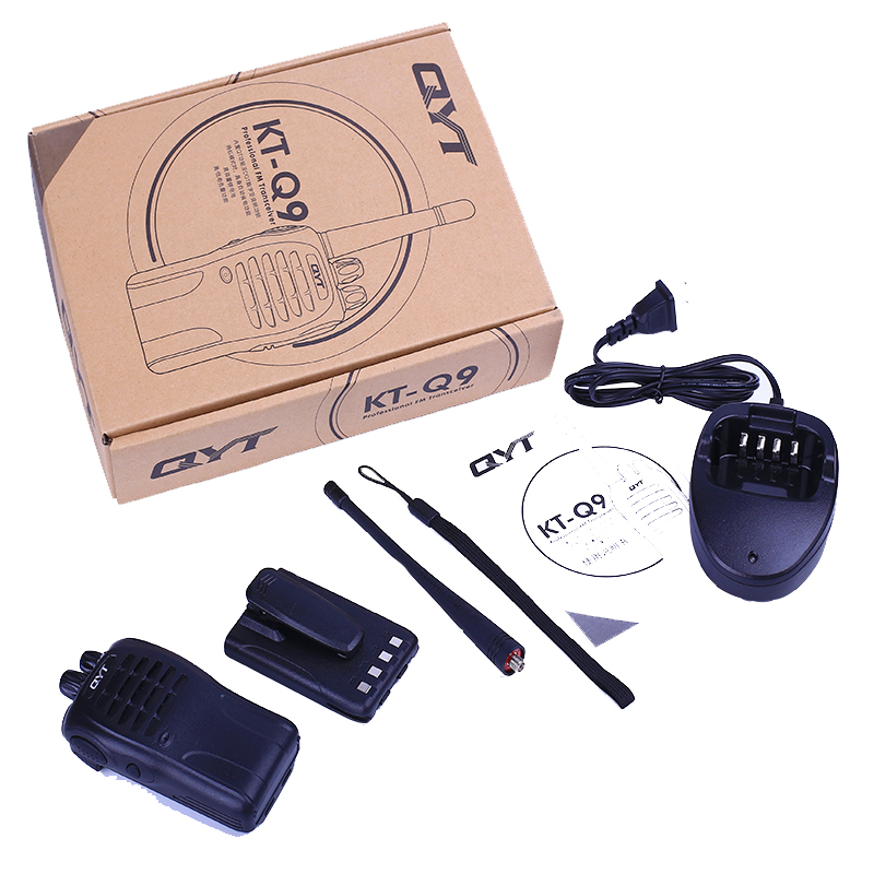 KT-Q9 handheld radio QYT KT-Q9 UHF 16 Channels Portable Ham Walkie Talkie