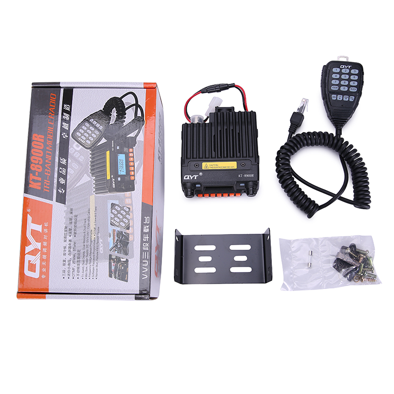 KT-8900R mobile radio KT-8900R Tri Band VHF UHF Mini Mobile Ham Radio