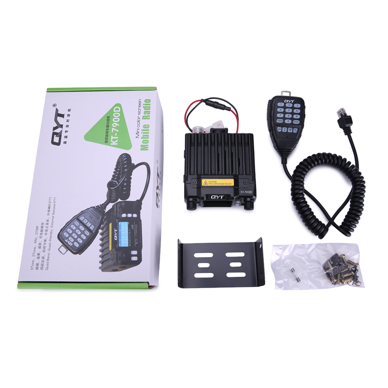 KT-7900D mobile radio KT-7900D Quad Band Color Screen Mobile Ham Radio