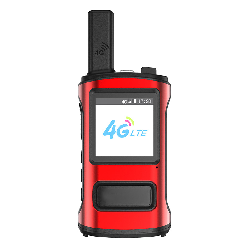 Custom Color Logo 4G Long Distance PoC Handheld Radio with sim card
