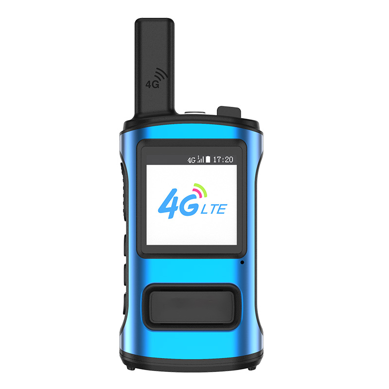 Custom Color Logo 4G Long Distance PoC Handheld Radio with sim card