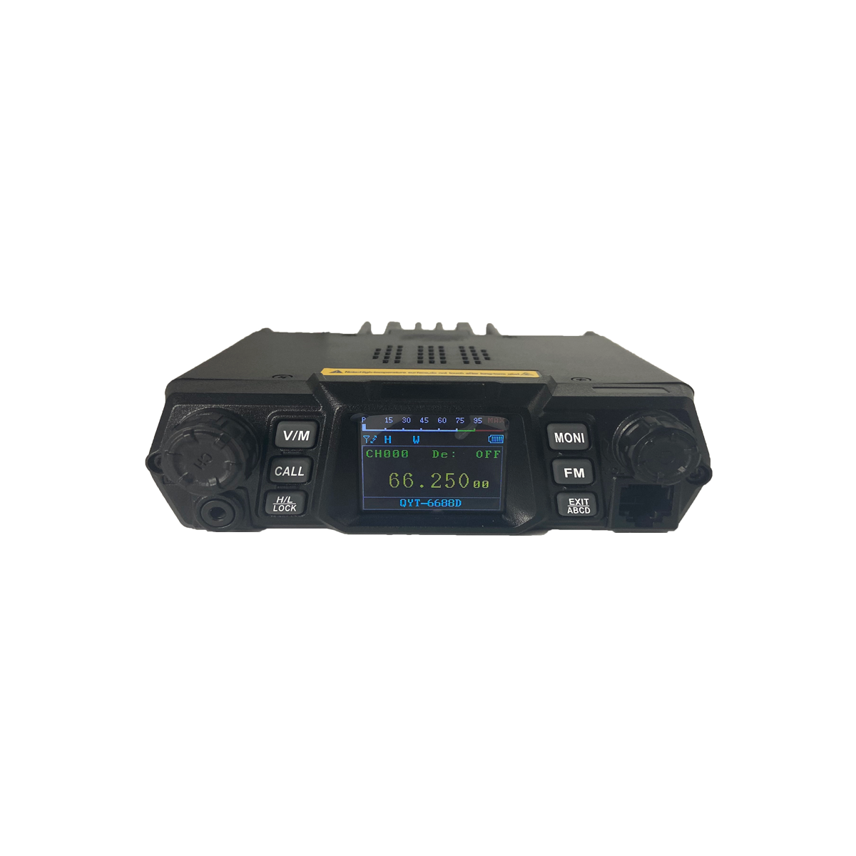 QYT 6688D 100W High Power 66-88MHz Mobile Radio Vehicle Transceiver