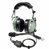 GA Dual Plug Aviation Pilot Headset K-Type Audio Adapter Cable for Walkie Talkie