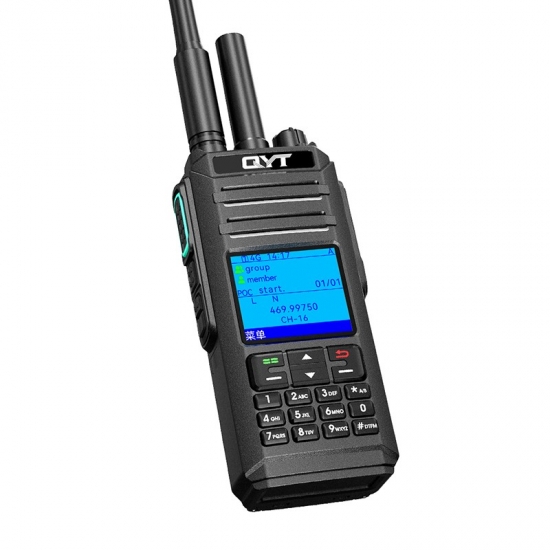 QYT NHAD-309 10W IP68 Waterproof POC DMR Analog UHF Dual Mode Digital Walkie Talkie AES256 Encrypted