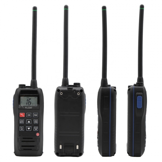 QYT M93 Floating Marine Walkie Talkie IPX7 Waterproof AI Noise Reduction Vibration Drainage Boat Radio