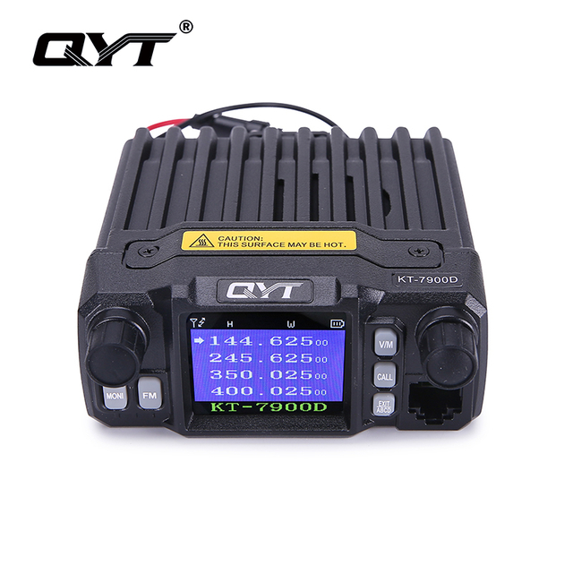 KT-7900D Quad Band Color Screen Quad Standby 25W VHF 20W UHF Mobile Ham Radio
