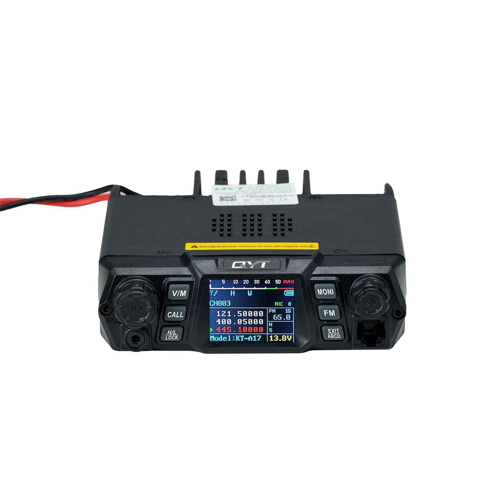 KT-A17 30W Air Band 118-136MHz VHF UHF Aviation Mobile Two Way Radio