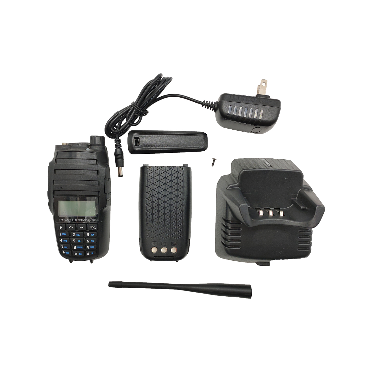 AH-UV4 7W Dual Band Screen 3600mAh Long Range Handheld Walkie Talkie