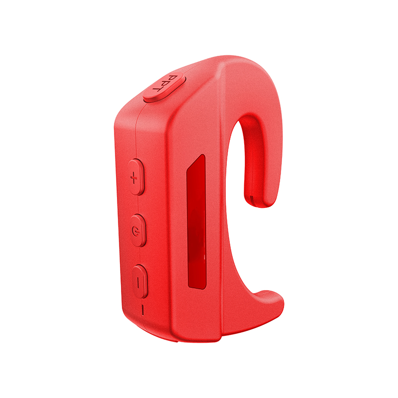 E28 Mini Ear Hook Radio 0.5W UHF 16CH Colorful On-ear Walkie Talkie