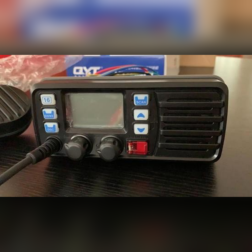 QYT M-898 25W VHF Floating Waterproof Marine Radio Ship Two Way Transceiver