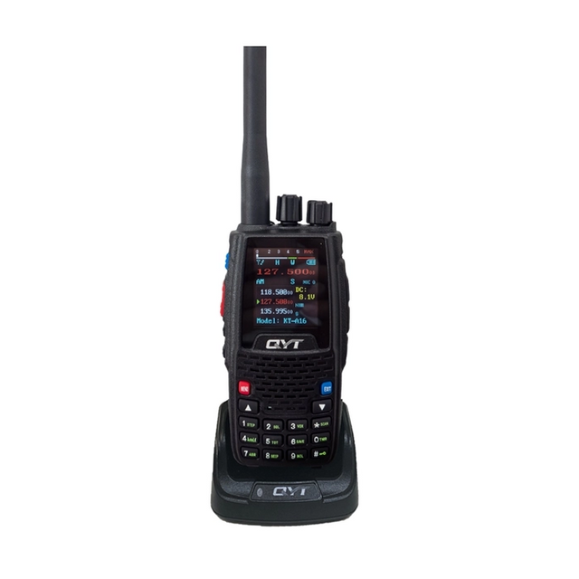 KT-A16 Air Band 118-136MHz VHF Transceiver Color Screen 200CH Aviation Walkie Talkie