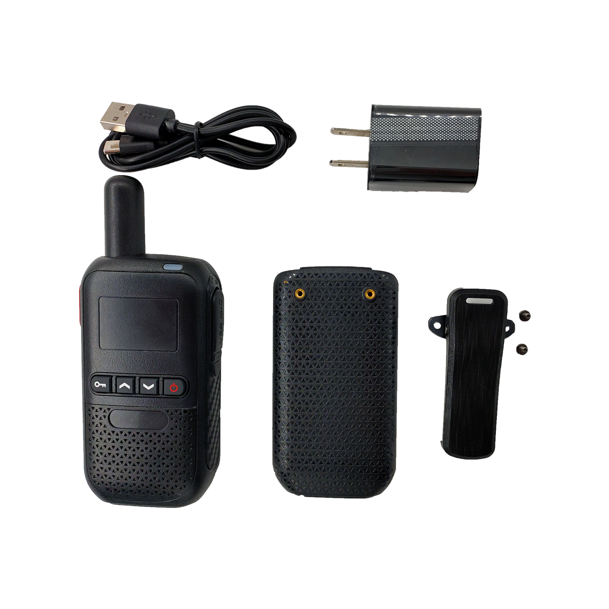 AH-UV7 2W Mini VHF UHF Portable Analog Walkie Talkie for Kids