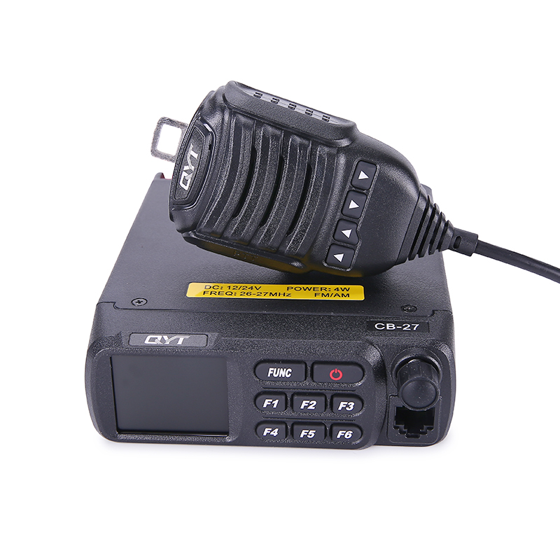 CB-27 4W AM FM Color Screen HF 26.965-27.405MHz Mobile Citizen Band Radio