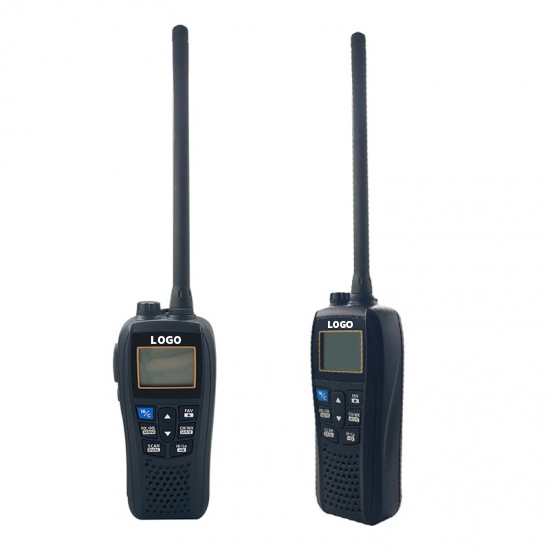 QYT M83 5W VHF Floating Marine Walkie Talkie IPX7 Waterproof Weather Channel Handheld Radio