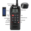 QYT M93 Floating Marine Walkie Talkie IPX7 Waterproof AI Noise Reduction Vibration Drainage Boat Radio